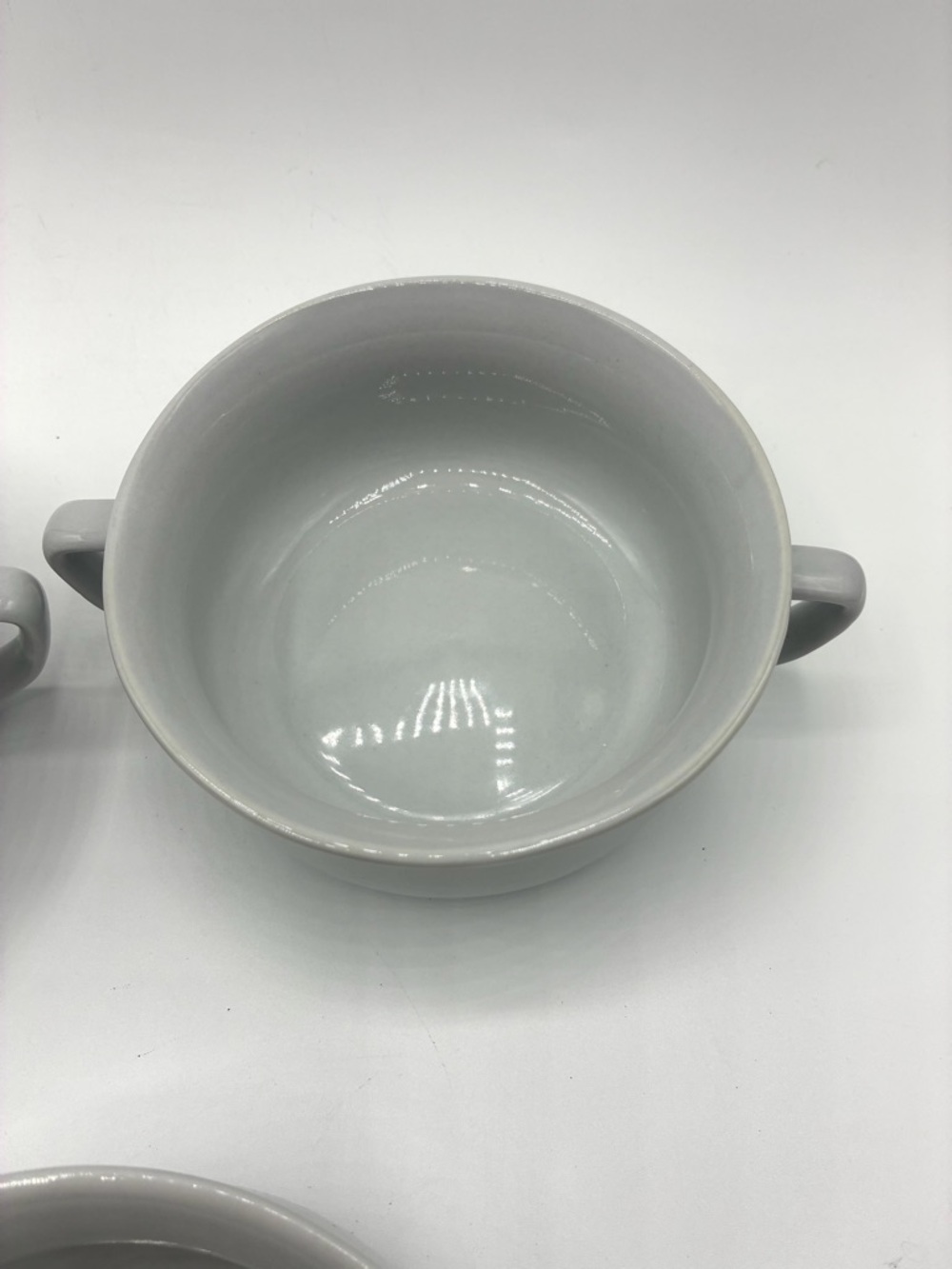 Williams-Sonoma Essential White Cream Soup Bowls Williams Sonoma Chowder Bowls - Picture 4 of 10